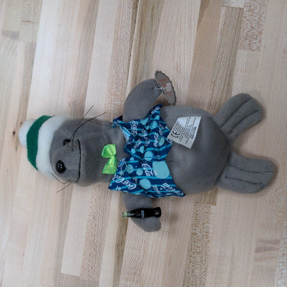 Coca Cola Seal Beanie Baby